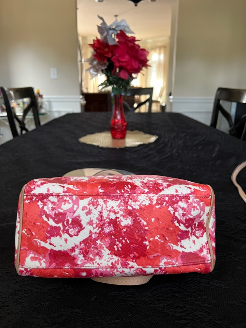 Coach Peyton Mini Floral Bennet Satchel Crossbody Bag - Picture 8 of 8